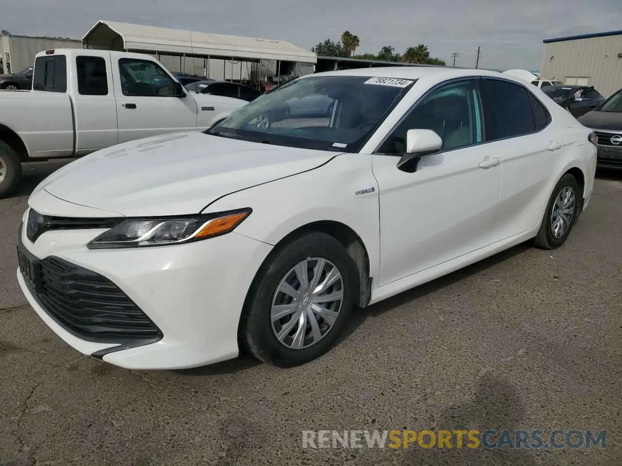 1 Photograph of a damaged car 4T1C31AK9LU012716 TOYOTA CAMRY 2020