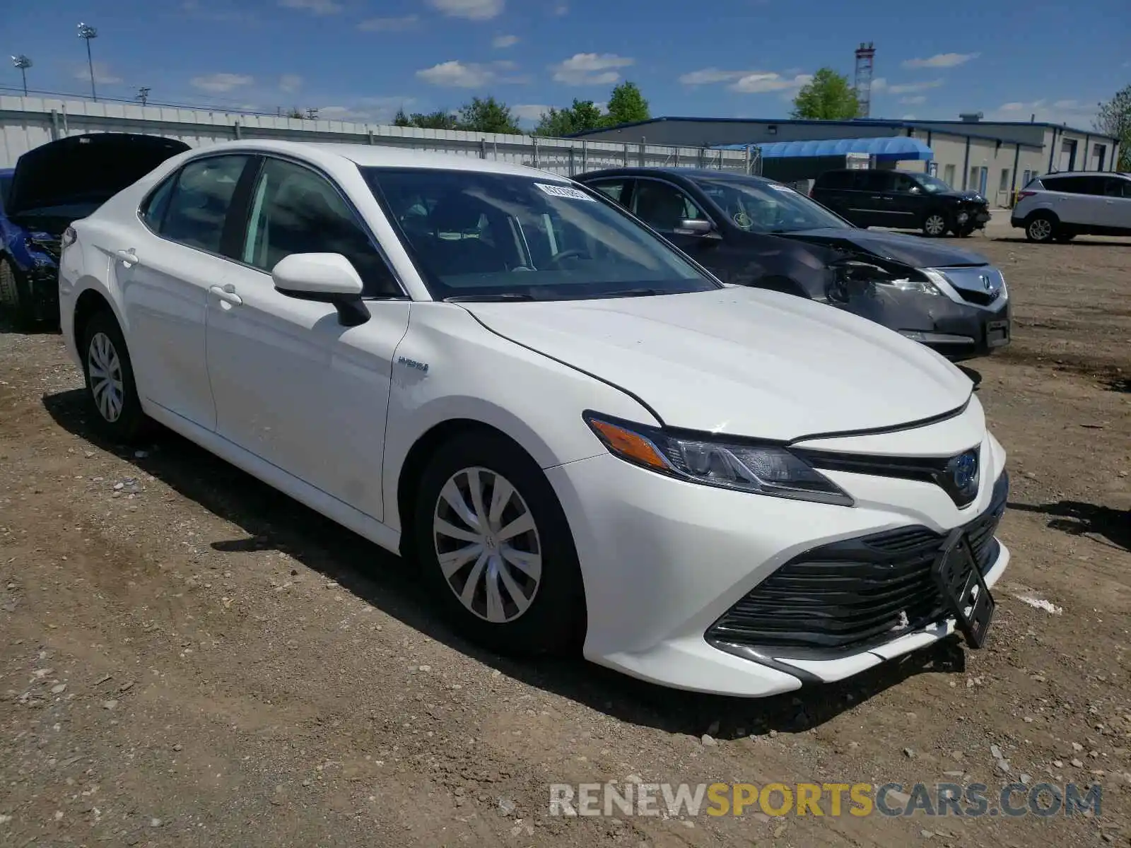 1 Photograph of a damaged car 4T1C31AK9LU018385 TOYOTA CAMRY 2020