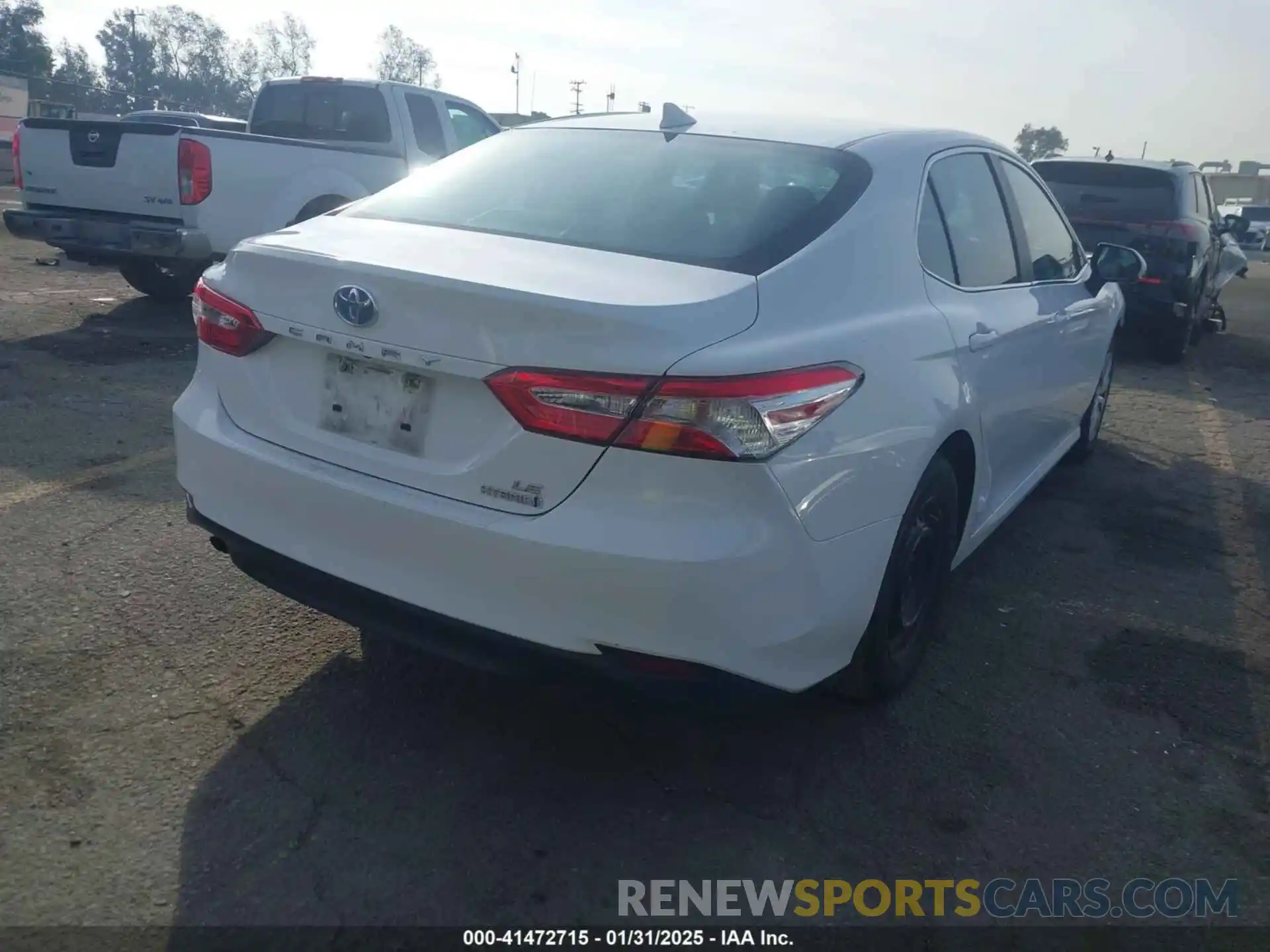 4 Photograph of a damaged car 4T1C31AK9LU018418 TOYOTA CAMRY 2020