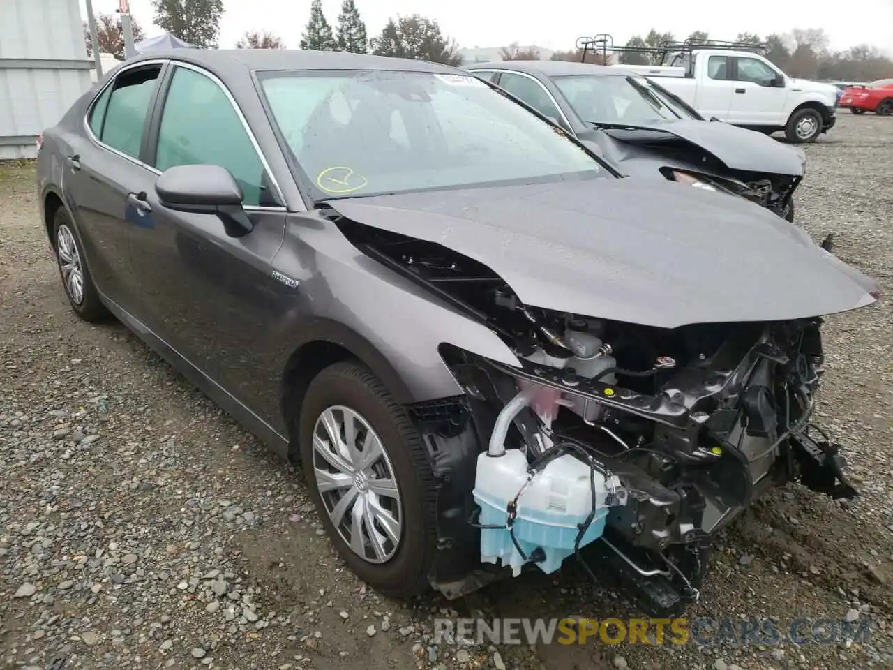 1 Photograph of a damaged car 4T1C31AK9LU521950 TOYOTA CAMRY 2020