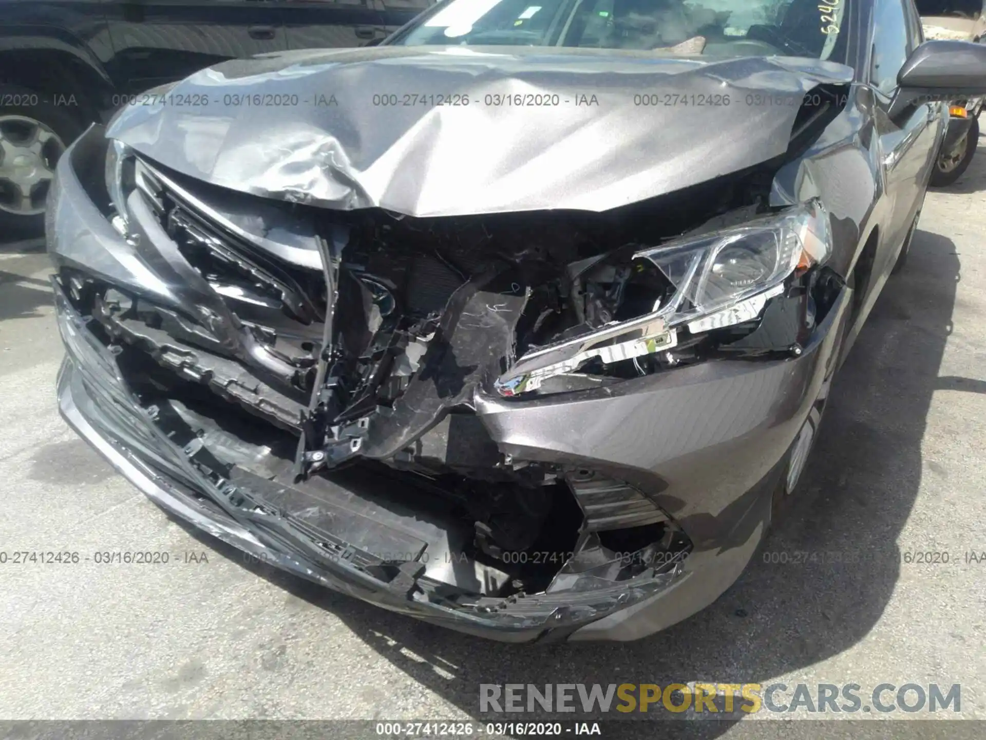 6 Photograph of a damaged car 4T1C31AK9LU524086 TOYOTA CAMRY 2020