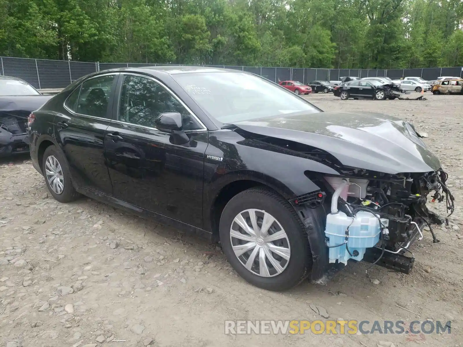 1 Photograph of a damaged car 4T1C31AK9LU524878 TOYOTA CAMRY 2020