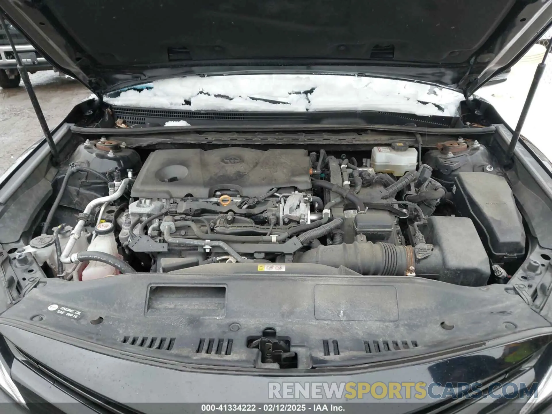 10 Photograph of a damaged car 4T1C31AK9LU537310 TOYOTA CAMRY 2020
