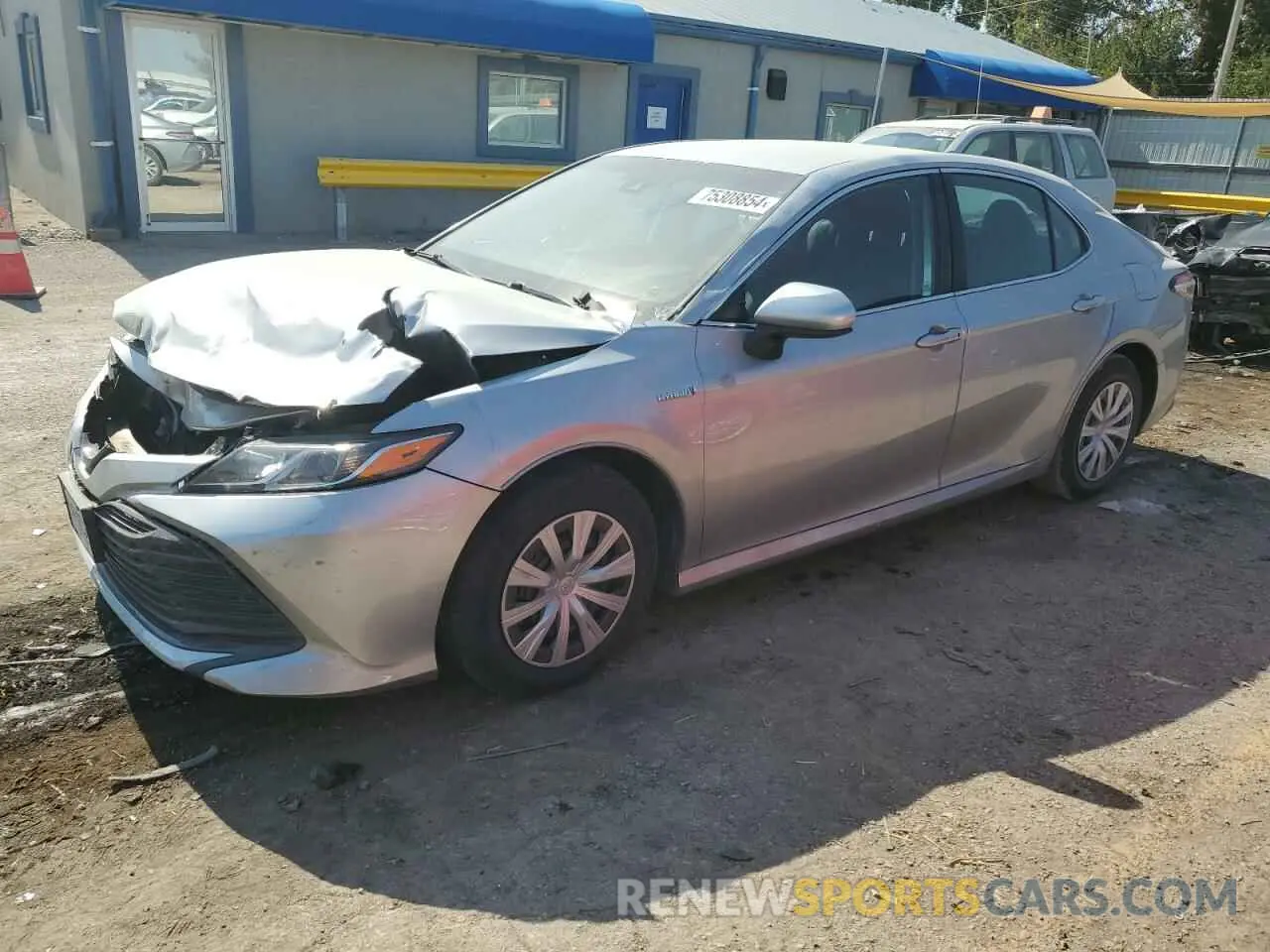 1 Photograph of a damaged car 4T1C31AK9LU539719 TOYOTA CAMRY 2020