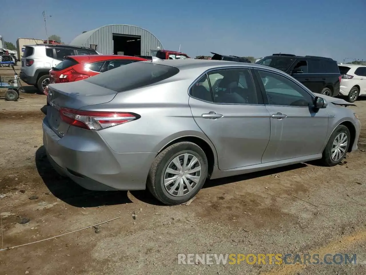 3 Photograph of a damaged car 4T1C31AK9LU539719 TOYOTA CAMRY 2020