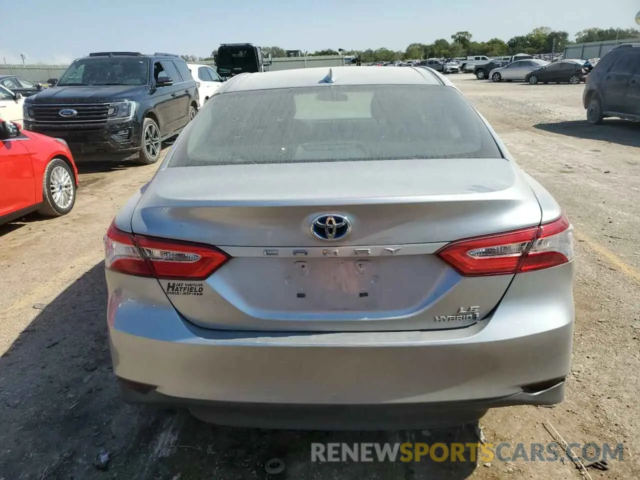 6 Photograph of a damaged car 4T1C31AK9LU539719 TOYOTA CAMRY 2020