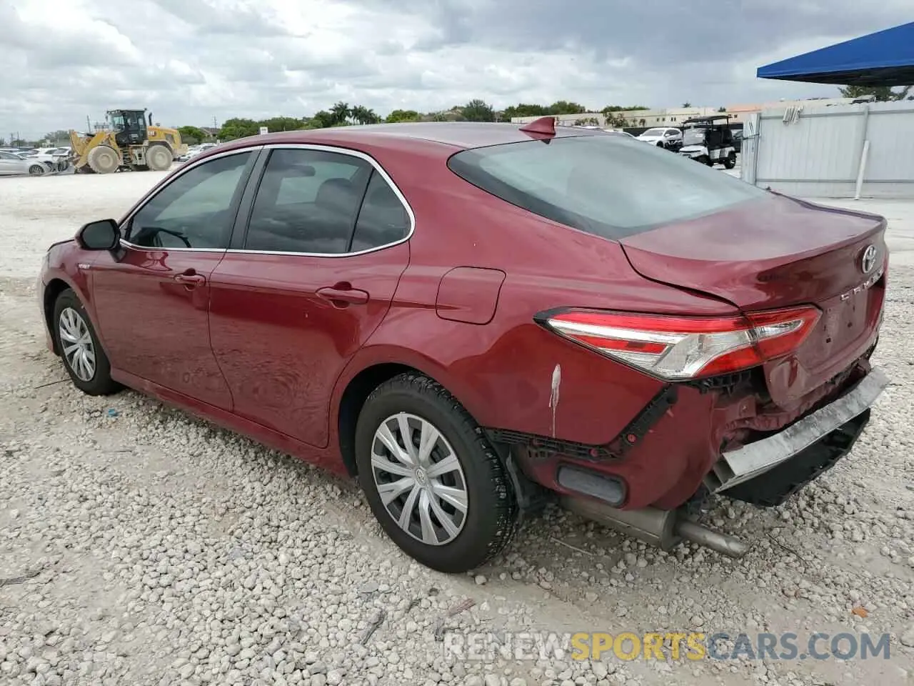 2 Photograph of a damaged car 4T1C31AK9LU541387 TOYOTA CAMRY 2020