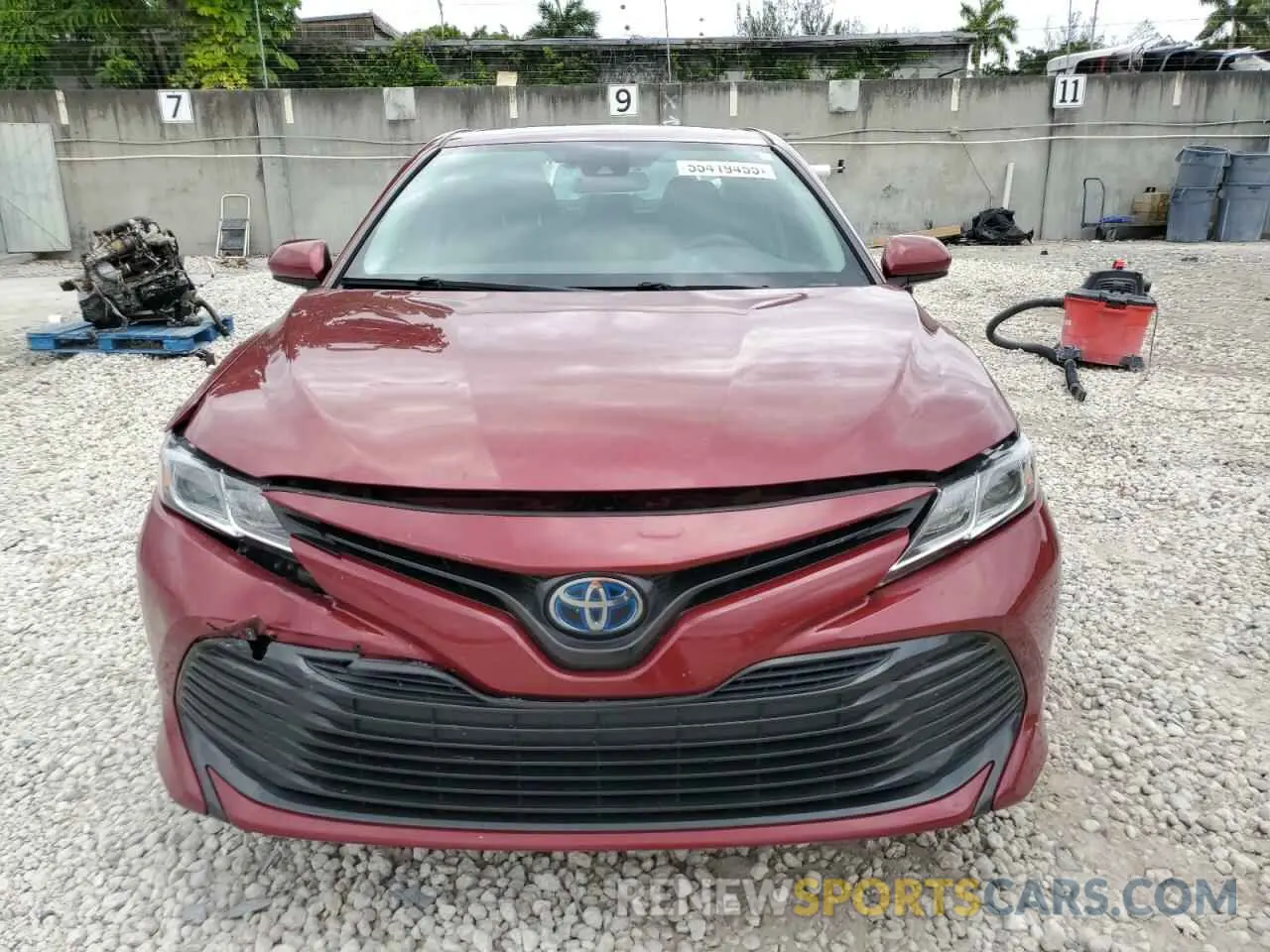5 Photograph of a damaged car 4T1C31AK9LU541387 TOYOTA CAMRY 2020