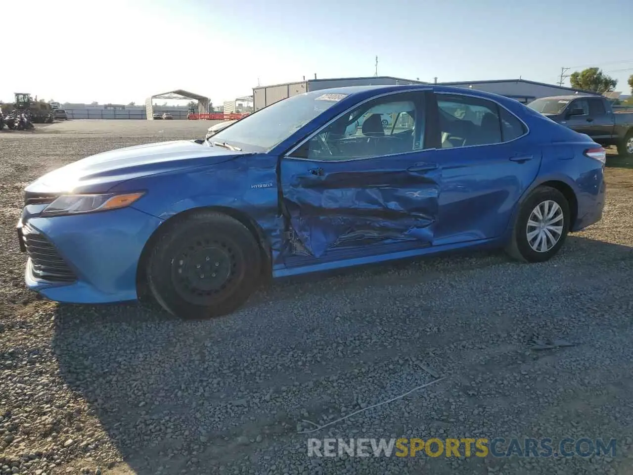 1 Photograph of a damaged car 4T1C31AKXLU012367 TOYOTA CAMRY 2020