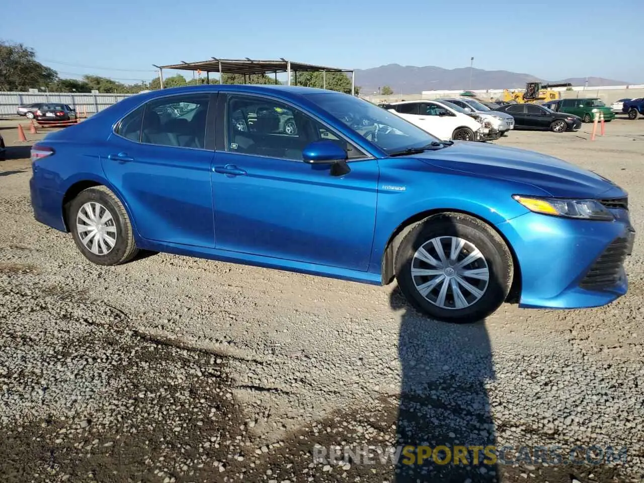 4 Photograph of a damaged car 4T1C31AKXLU012367 TOYOTA CAMRY 2020
