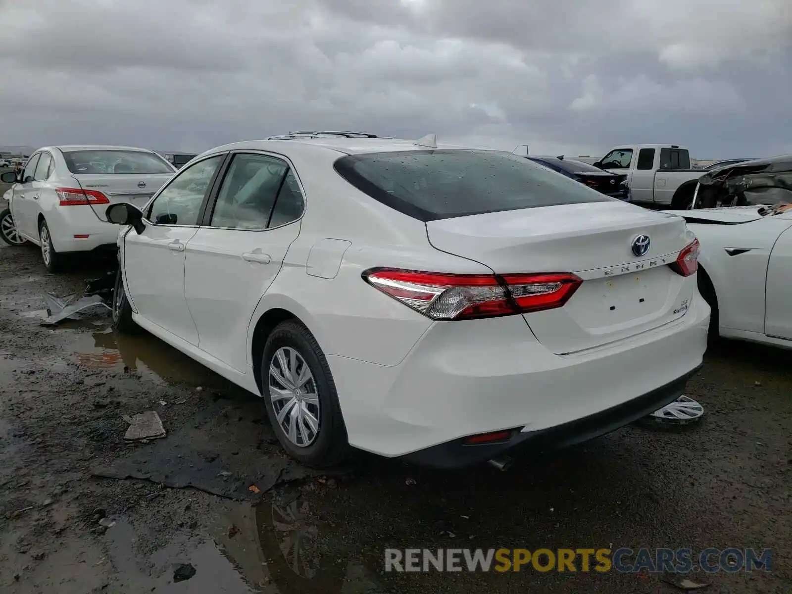 3 Photograph of a damaged car 4T1C31AKXLU016337 TOYOTA CAMRY 2020