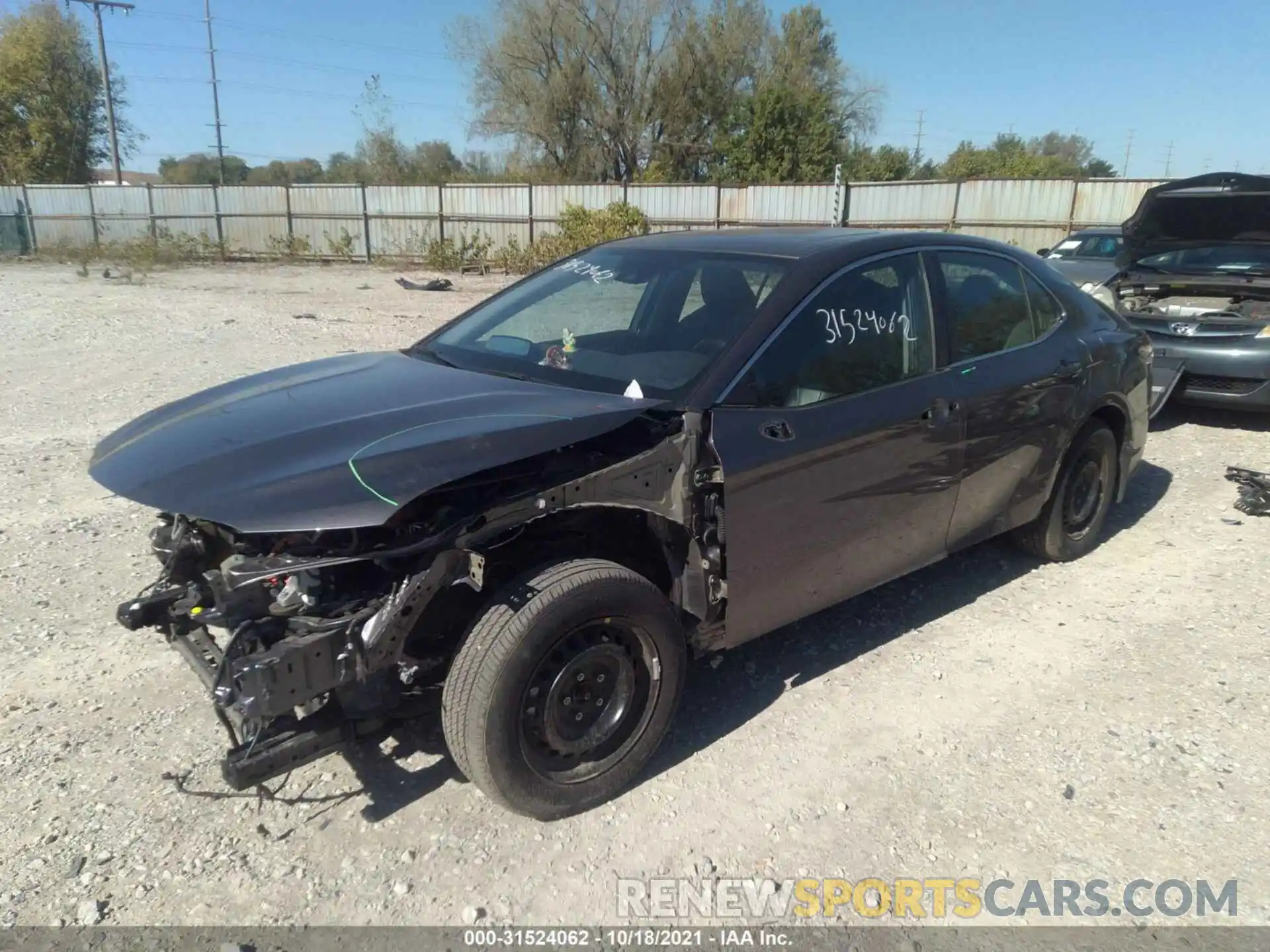 2 Photograph of a damaged car 4T1E31AK1LU522163 TOYOTA CAMRY 2020