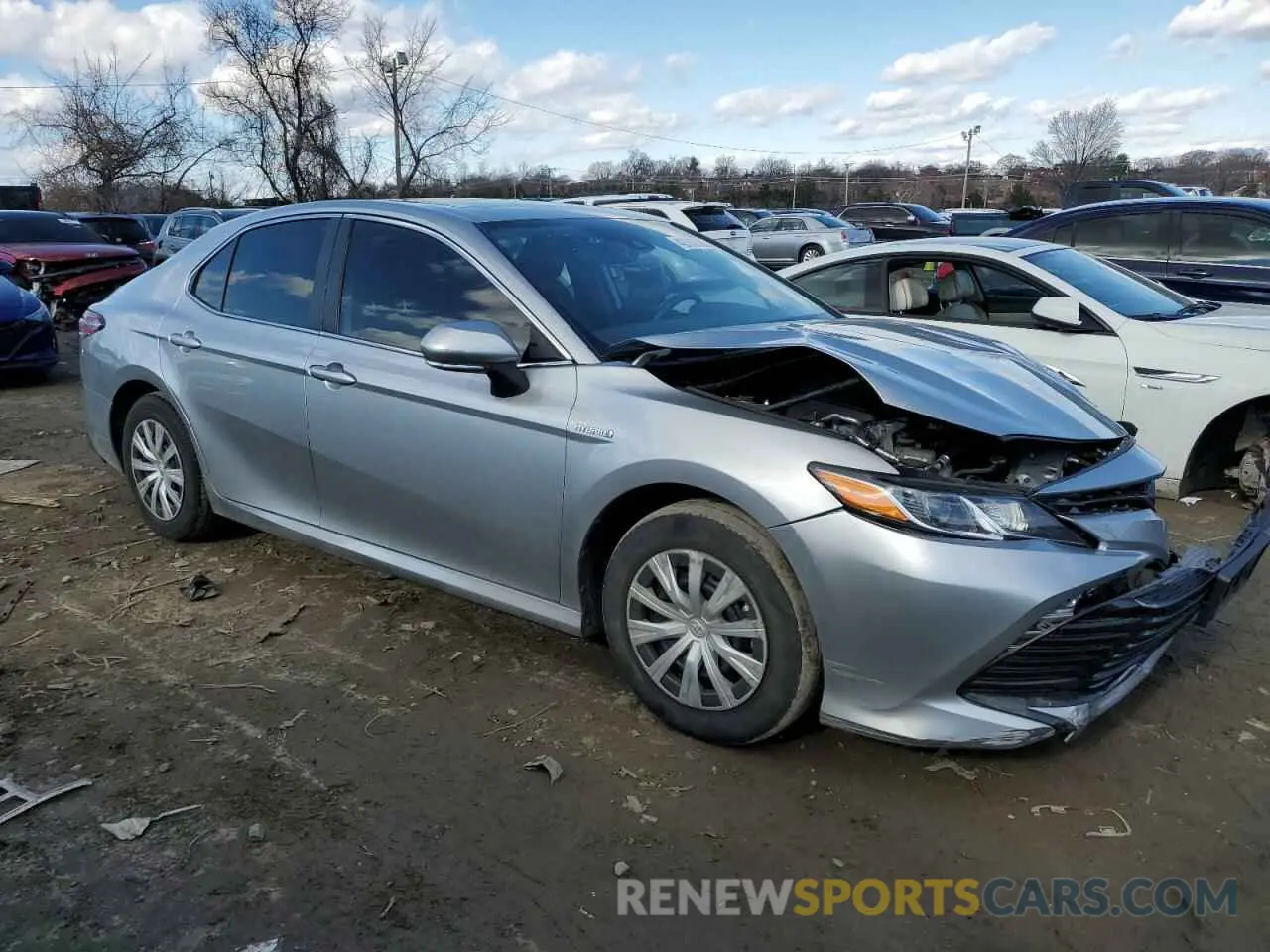 4 Photograph of a damaged car 4T1E31AK1LU540856 TOYOTA CAMRY 2020