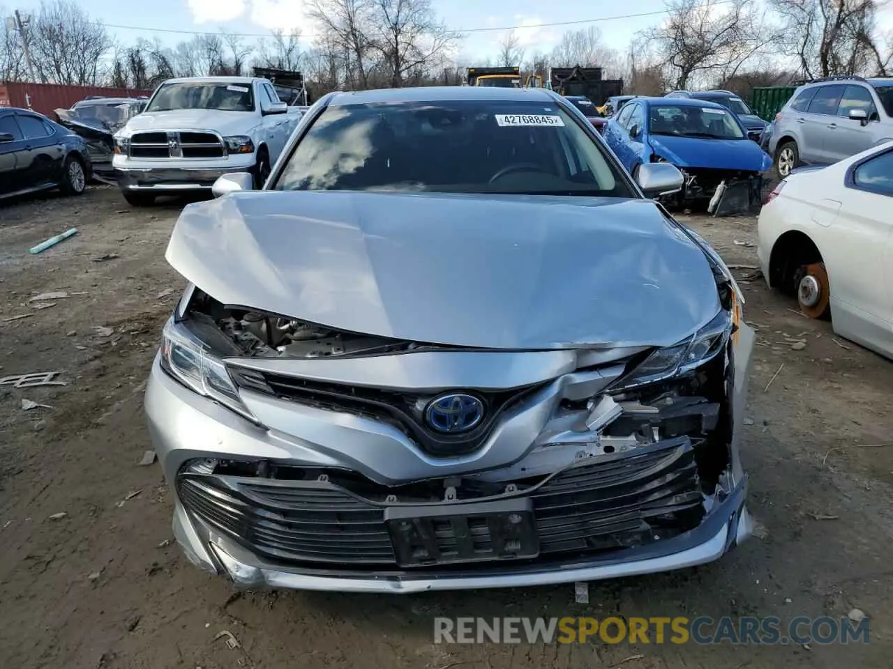 5 Photograph of a damaged car 4T1E31AK1LU540856 TOYOTA CAMRY 2020