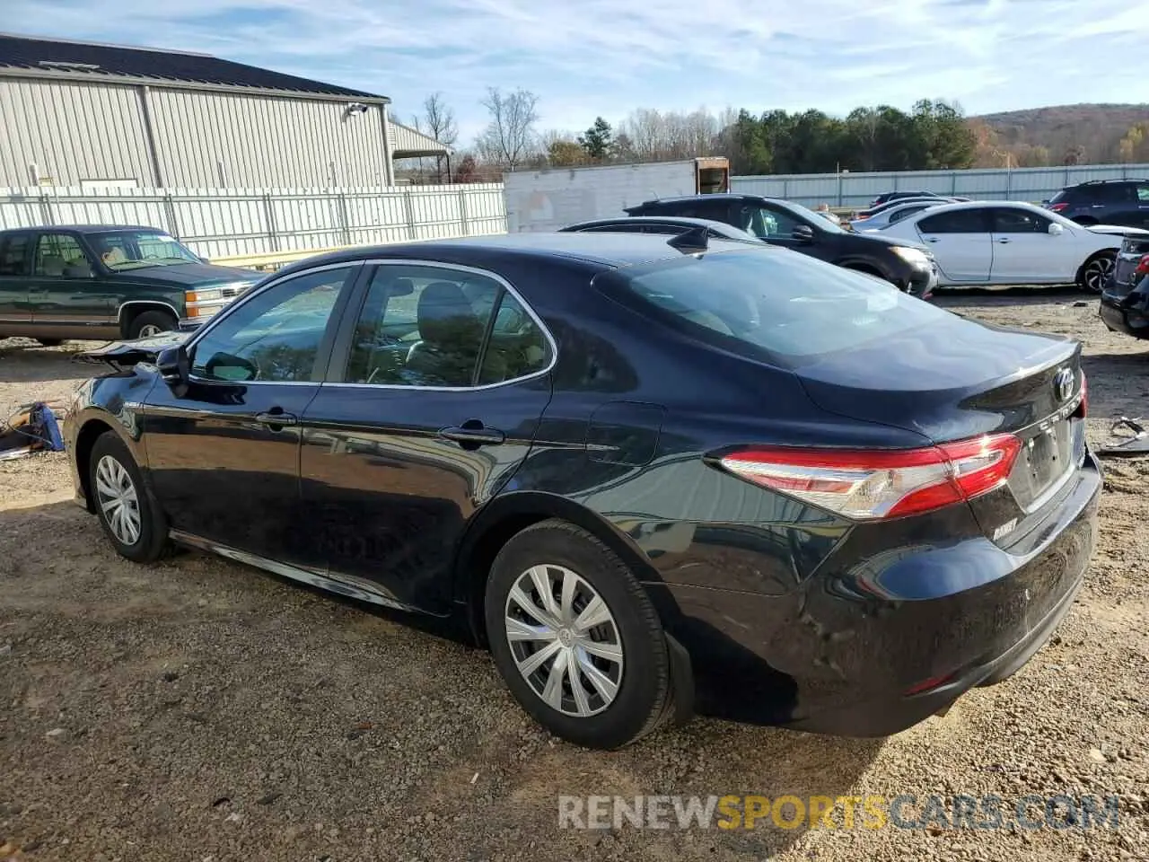 2 Photograph of a damaged car 4T1E31AK7LU015994 TOYOTA CAMRY 2020