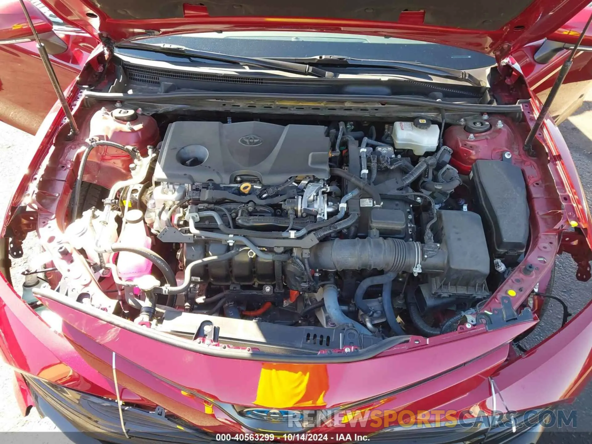 10 Photograph of a damaged car 4T1E31AK7LU545138 TOYOTA CAMRY 2020