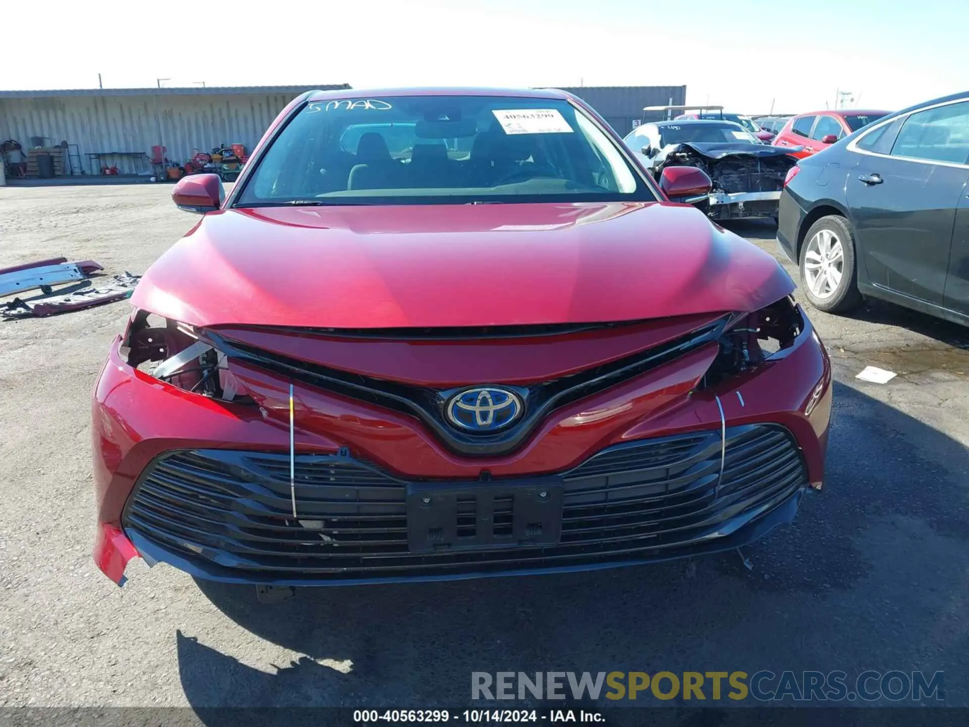 13 Photograph of a damaged car 4T1E31AK7LU545138 TOYOTA CAMRY 2020