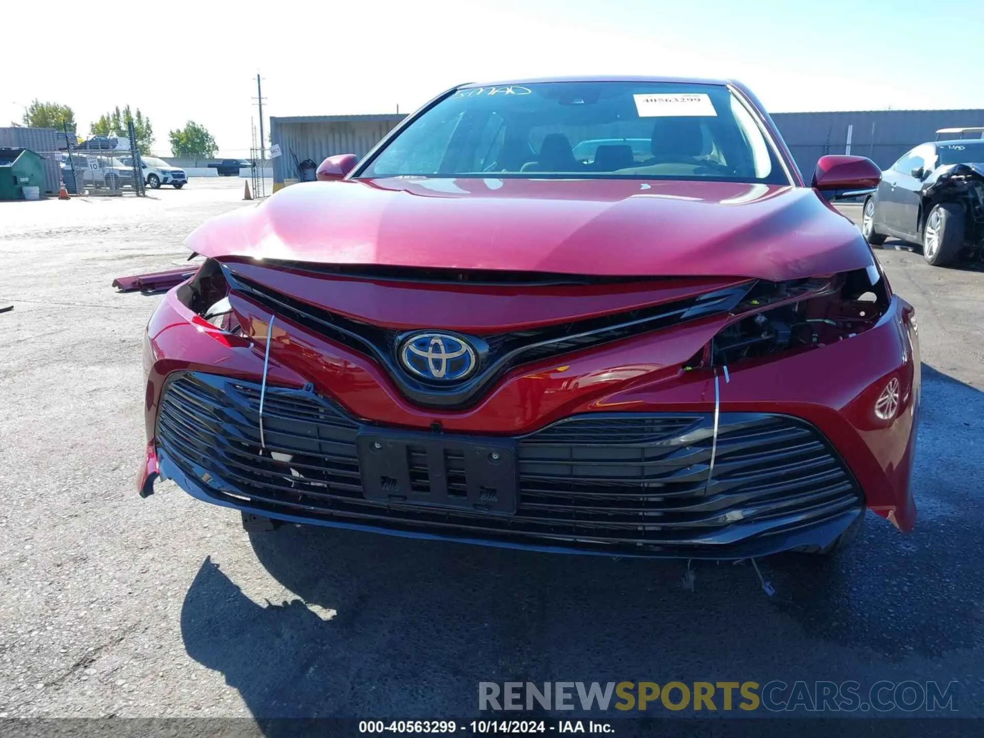 6 Photograph of a damaged car 4T1E31AK7LU545138 TOYOTA CAMRY 2020