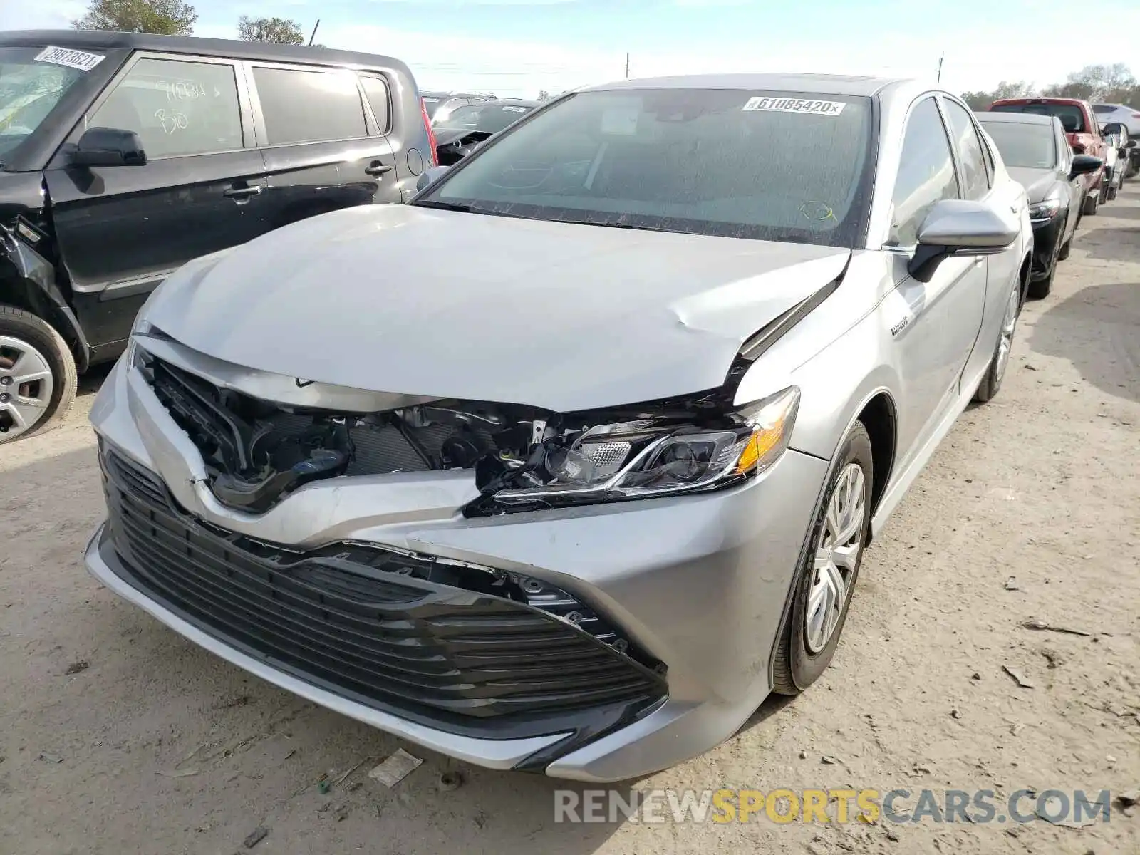 2 Photograph of a damaged car 4T1E31AK8LU532625 TOYOTA CAMRY 2020