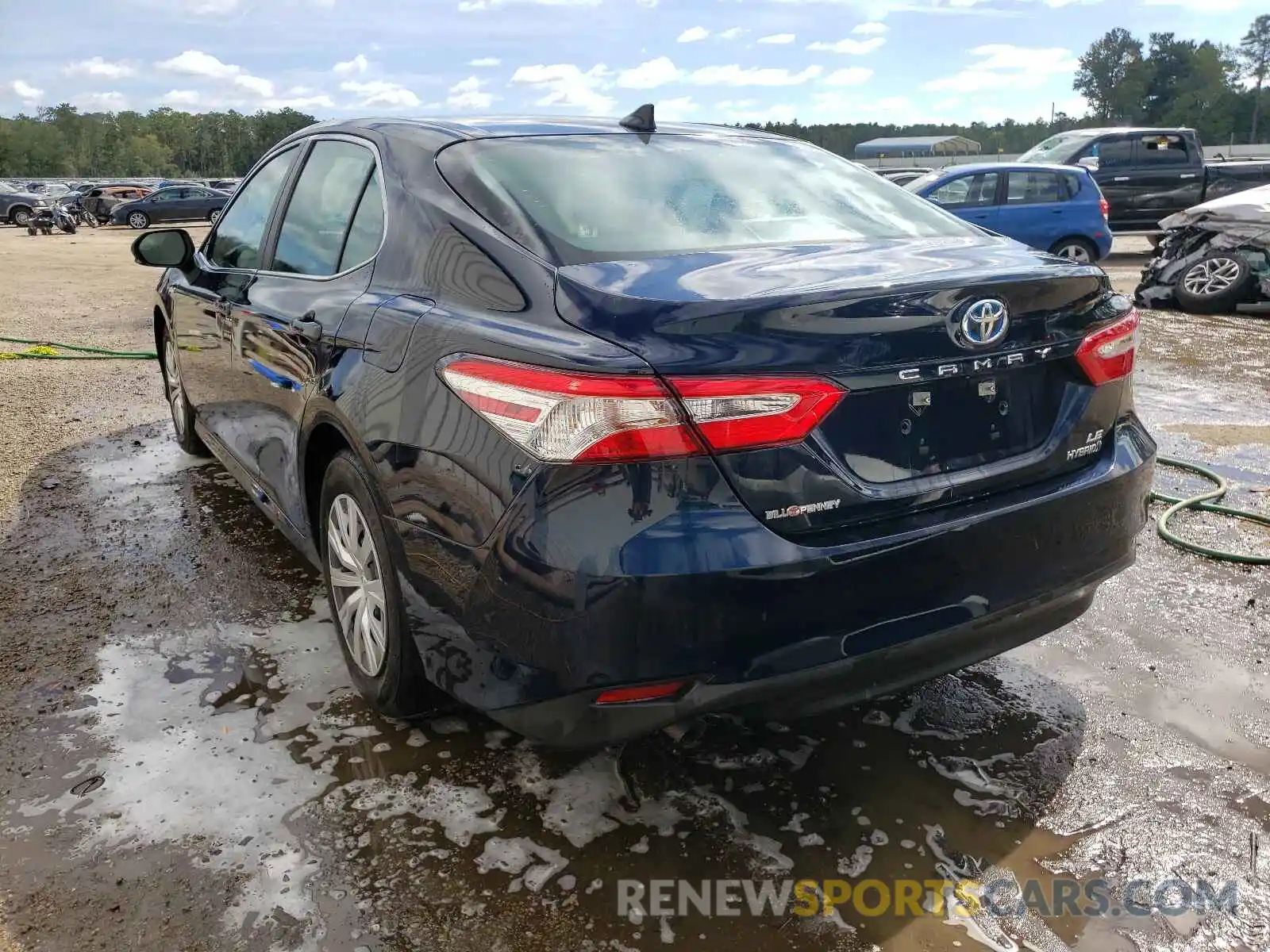 3 Photograph of a damaged car 4T1E31AK9LU522234 TOYOTA CAMRY 2020