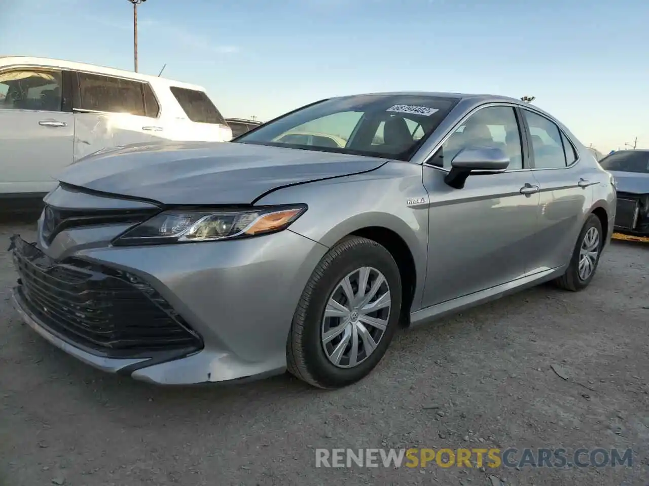 1 Photograph of a damaged car 4T1E31AKXLU016556 TOYOTA CAMRY 2020