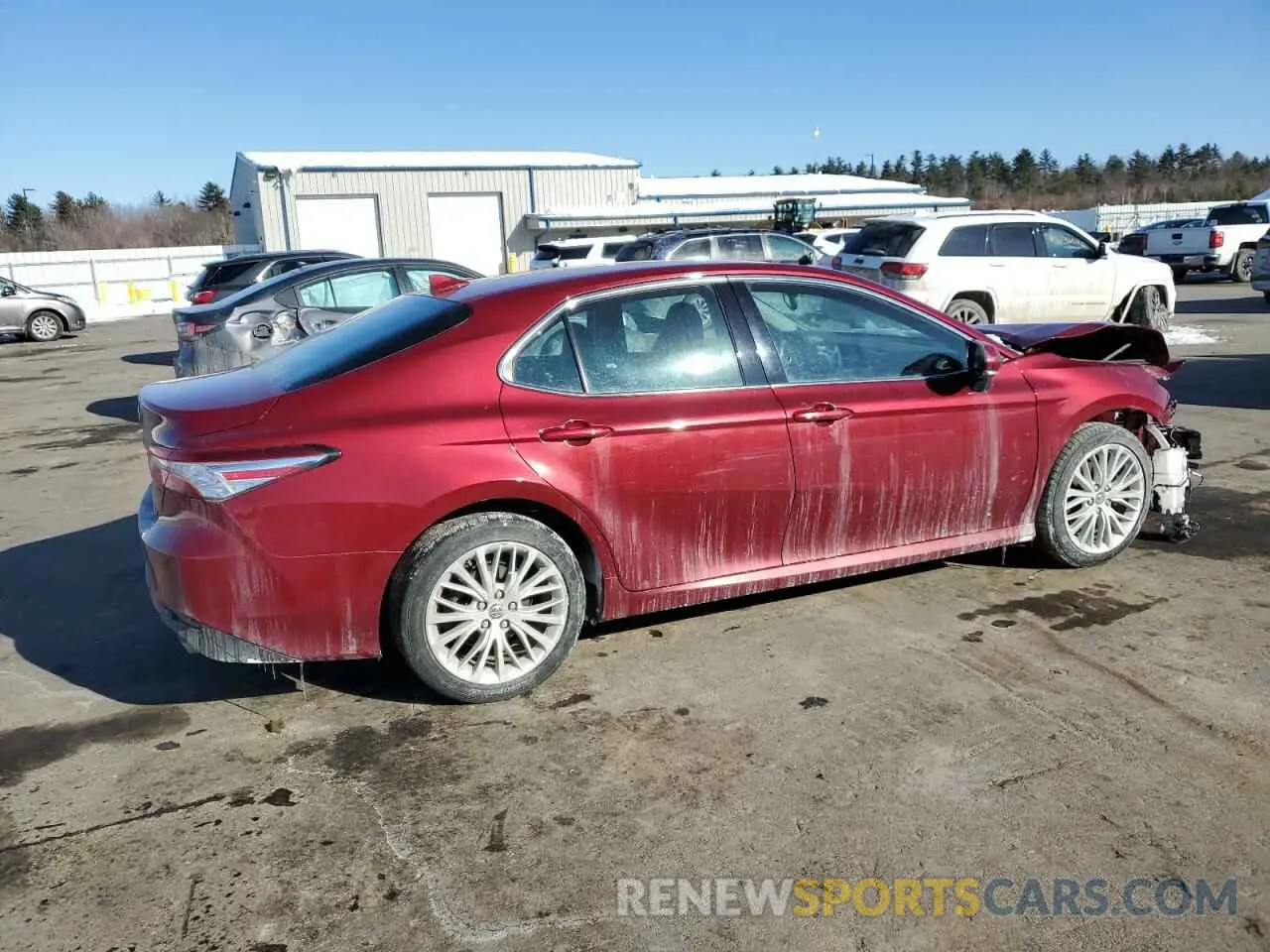 3 Photograph of a damaged car 4T1F11AK1LU303715 TOYOTA CAMRY 2020