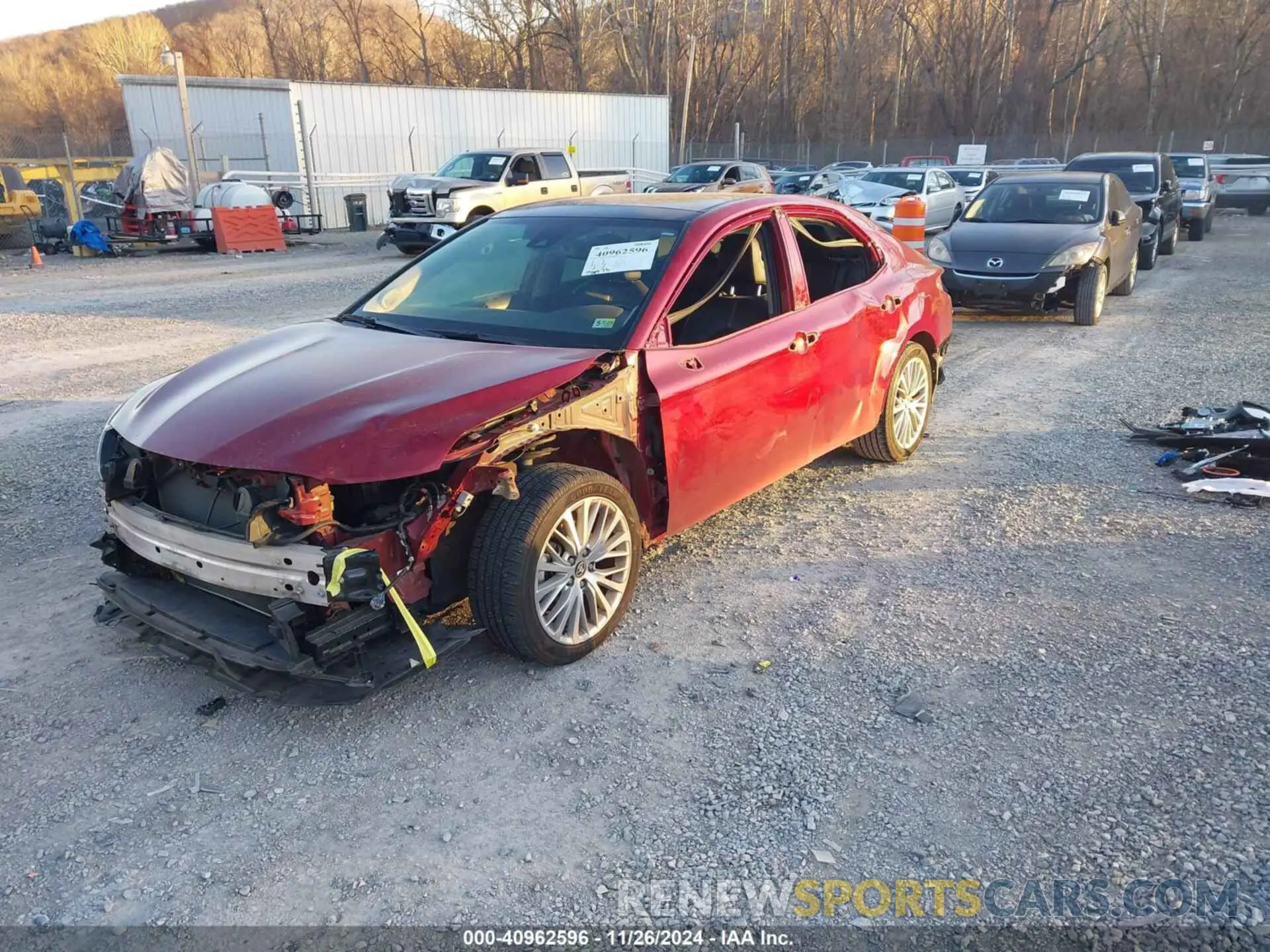 2 Photograph of a damaged car 4T1F11AK1LU503641 TOYOTA CAMRY 2020