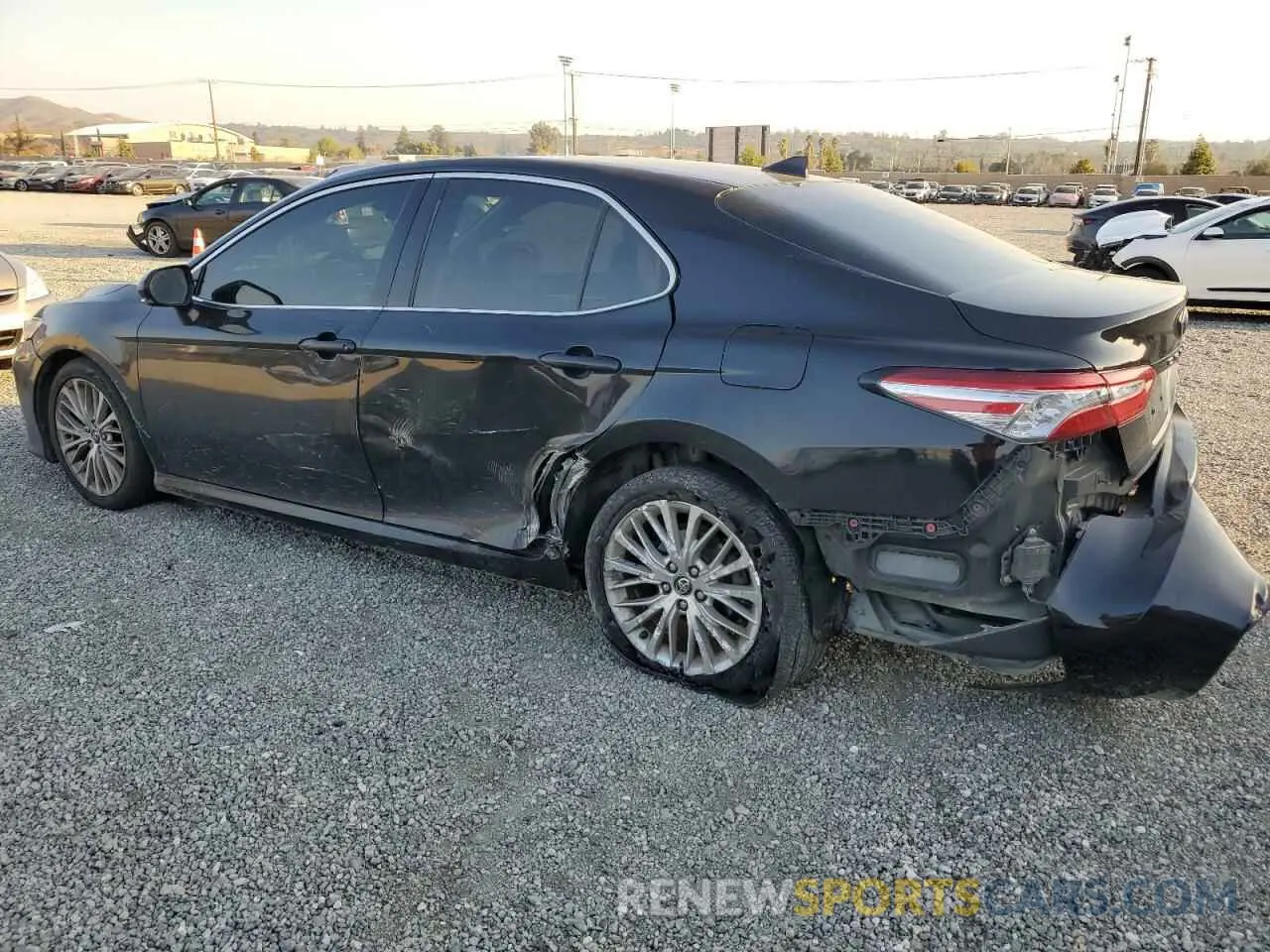 2 Photograph of a damaged car 4T1F11AK1LU879496 TOYOTA CAMRY 2020