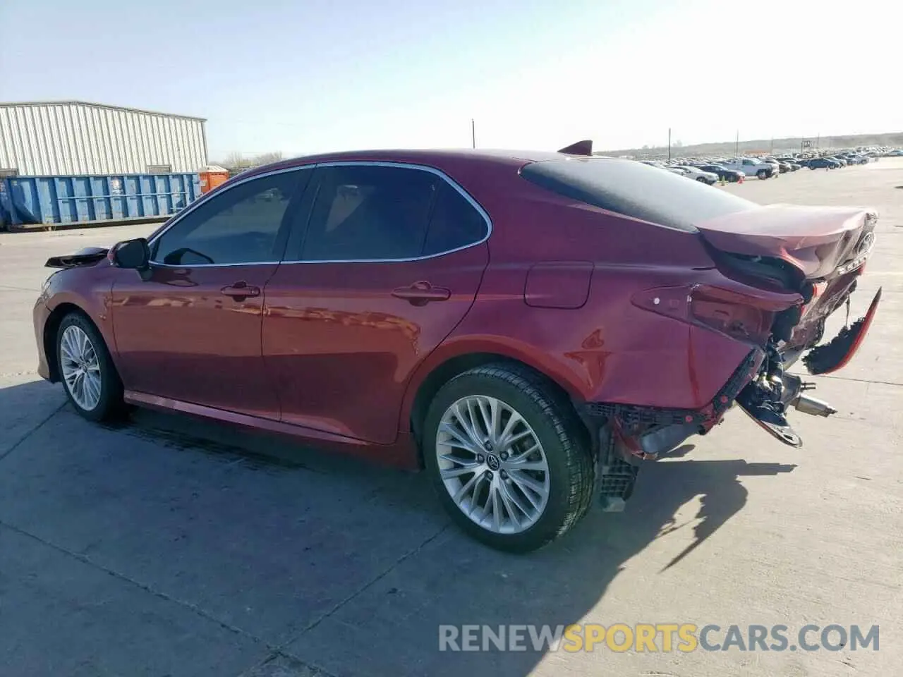 2 Photograph of a damaged car 4T1F11AK3LU992821 TOYOTA CAMRY 2020