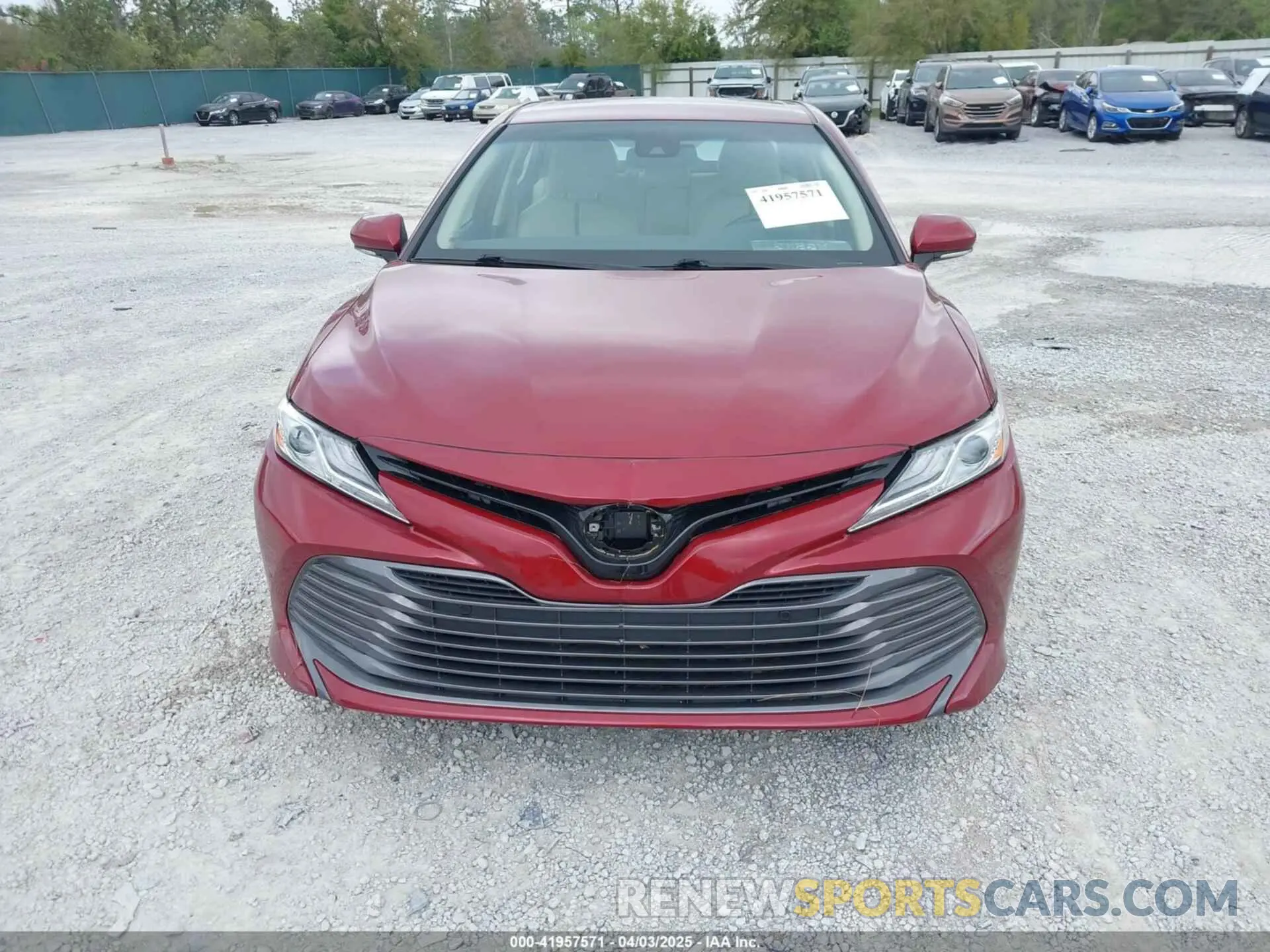 11 Photograph of a damaged car 4T1F11AK4LU316894 TOYOTA CAMRY 2020