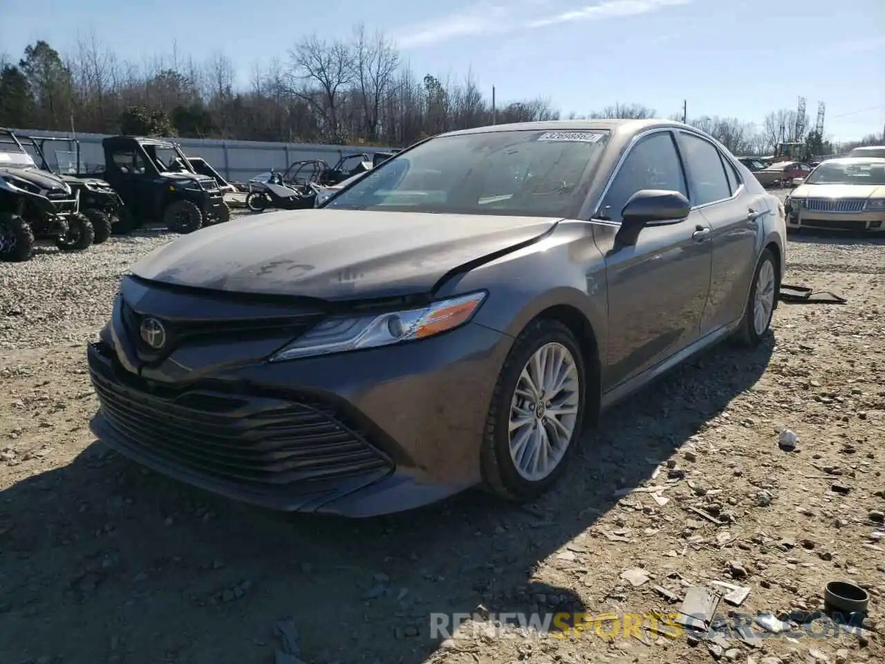 2 Photograph of a damaged car 4T1F11AK6LU391256 TOYOTA CAMRY 2020