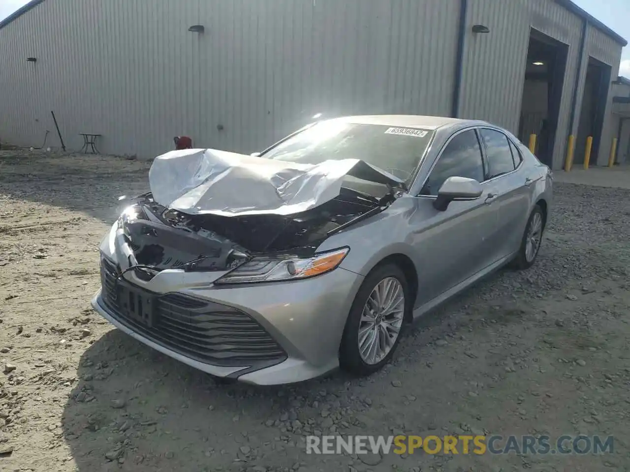 2 Photograph of a damaged car 4T1F11AK7LU963869 TOYOTA CAMRY 2020