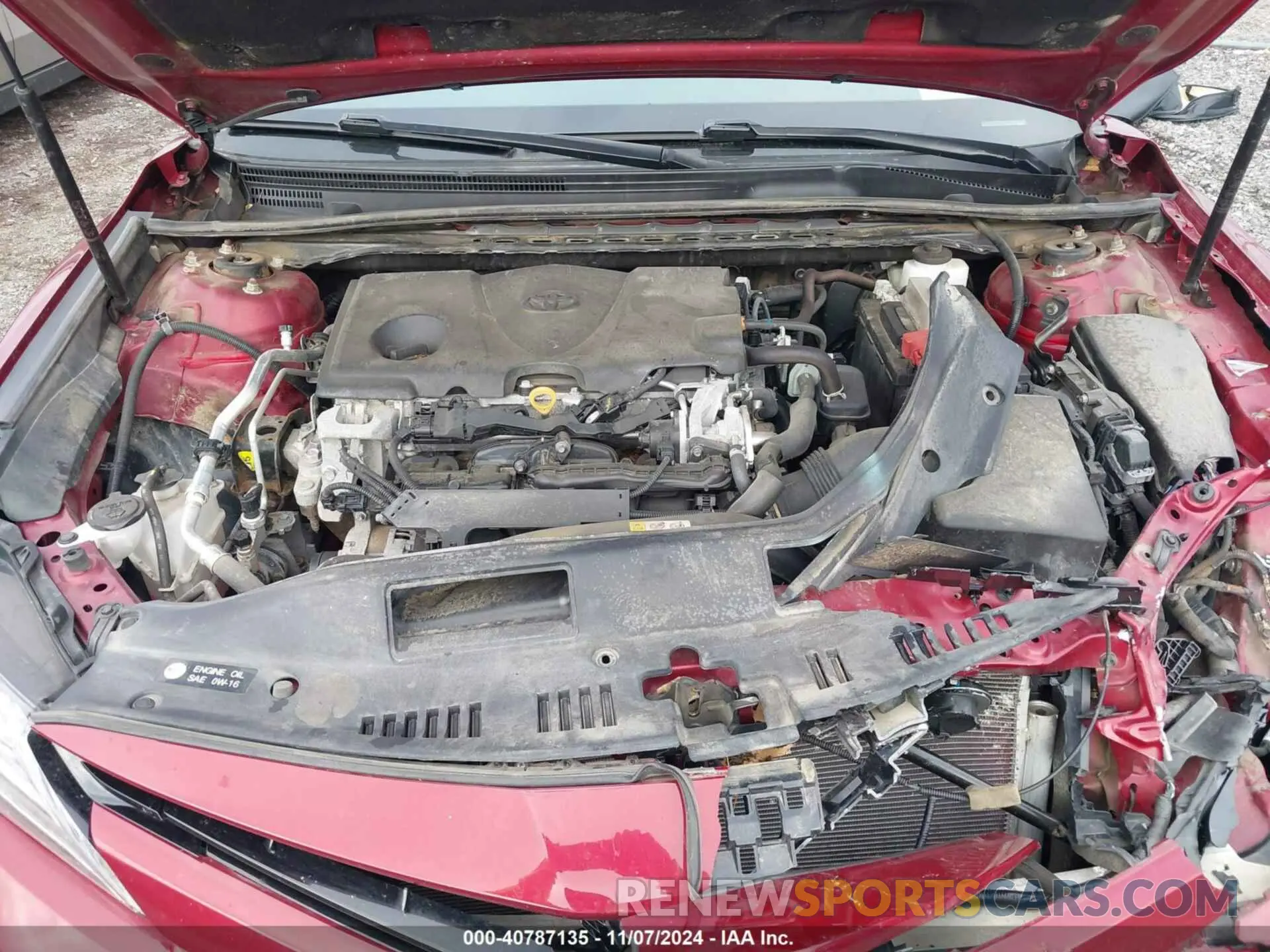 10 Photograph of a damaged car 4T1F11AK8LU959796 TOYOTA CAMRY 2020
