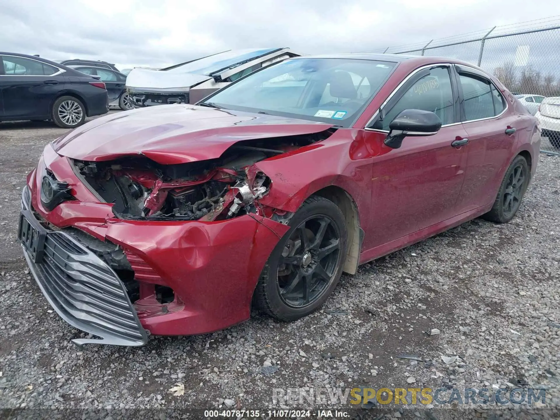 2 Photograph of a damaged car 4T1F11AK8LU959796 TOYOTA CAMRY 2020