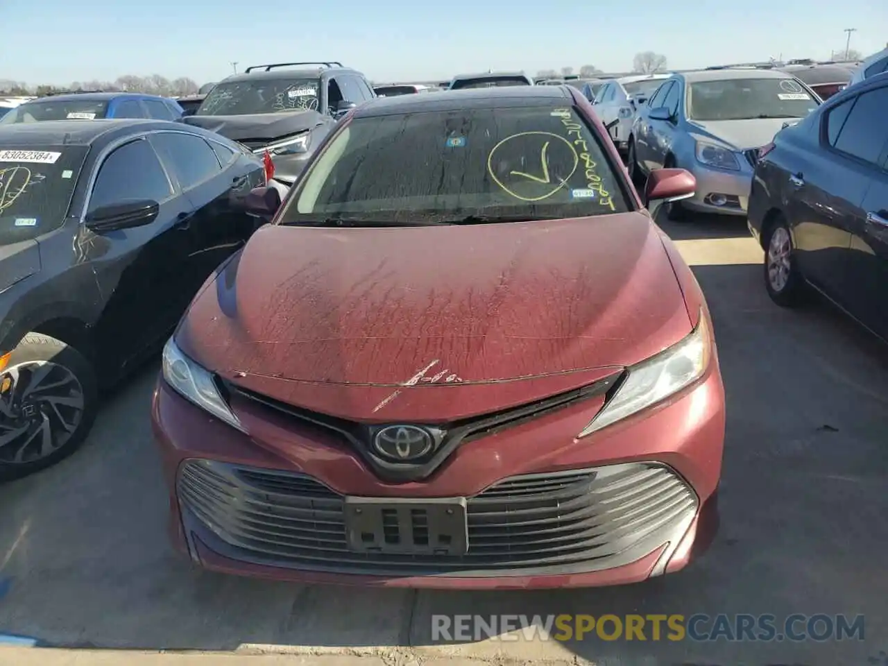 5 Photograph of a damaged car 4T1F11AK9LU313005 TOYOTA CAMRY 2020