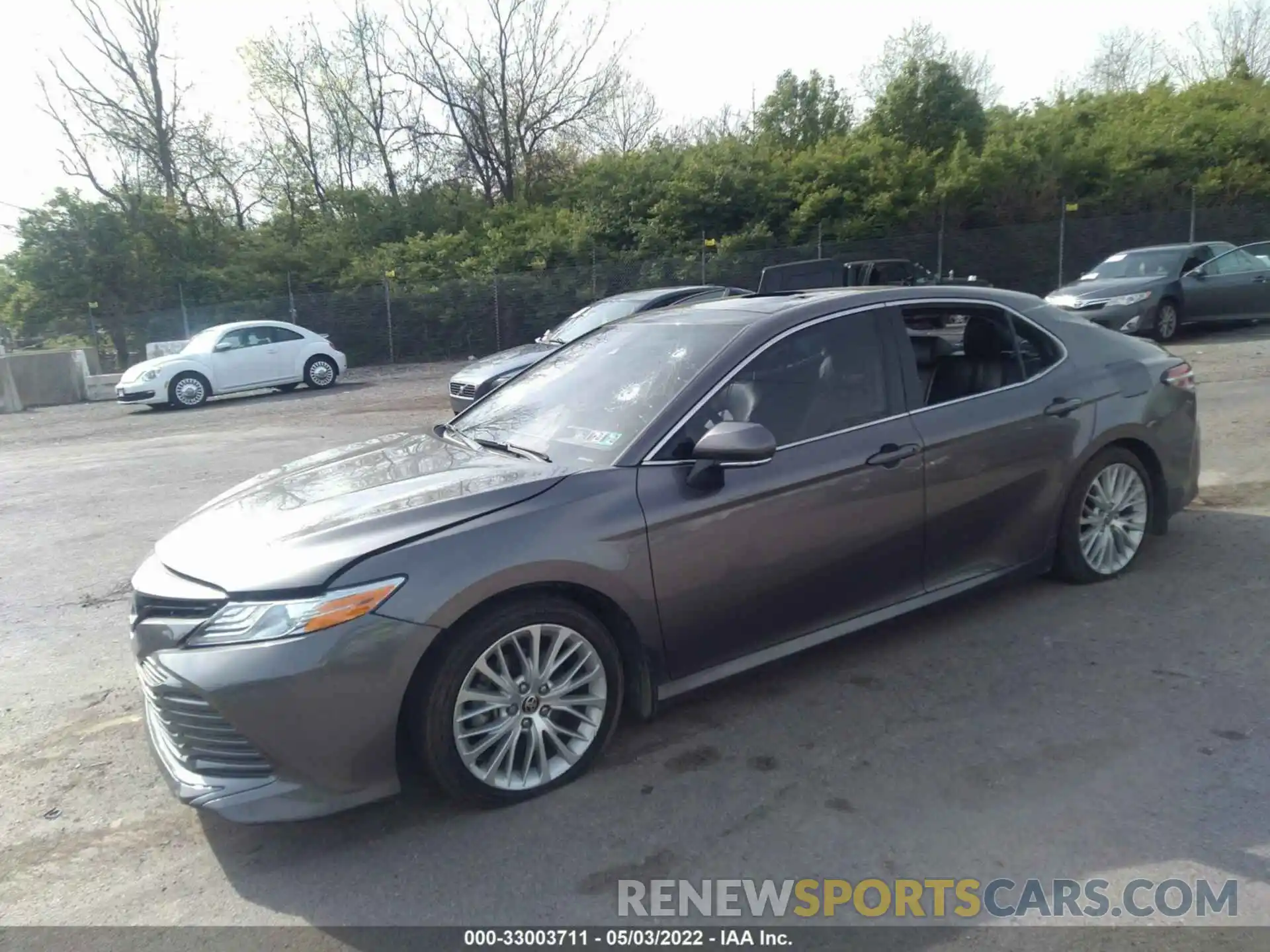 2 Photograph of a damaged car 4T1F11AK9LU377013 TOYOTA CAMRY 2020