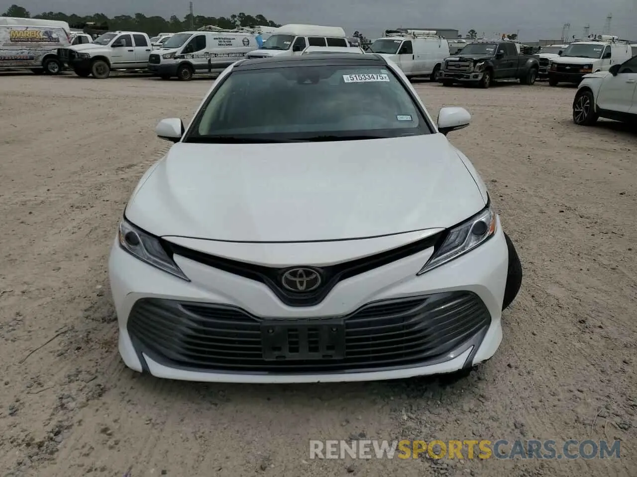 5 Photograph of a damaged car 4T1F11AK9LU975747 TOYOTA CAMRY 2020