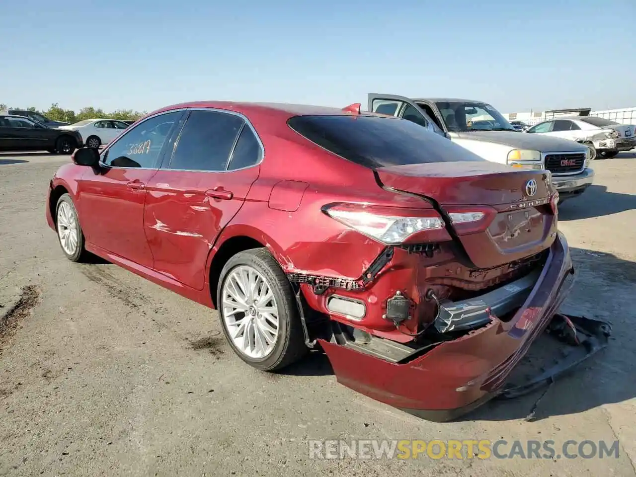 3 Photograph of a damaged car 4T1F11AKXLU321002 TOYOTA CAMRY 2020