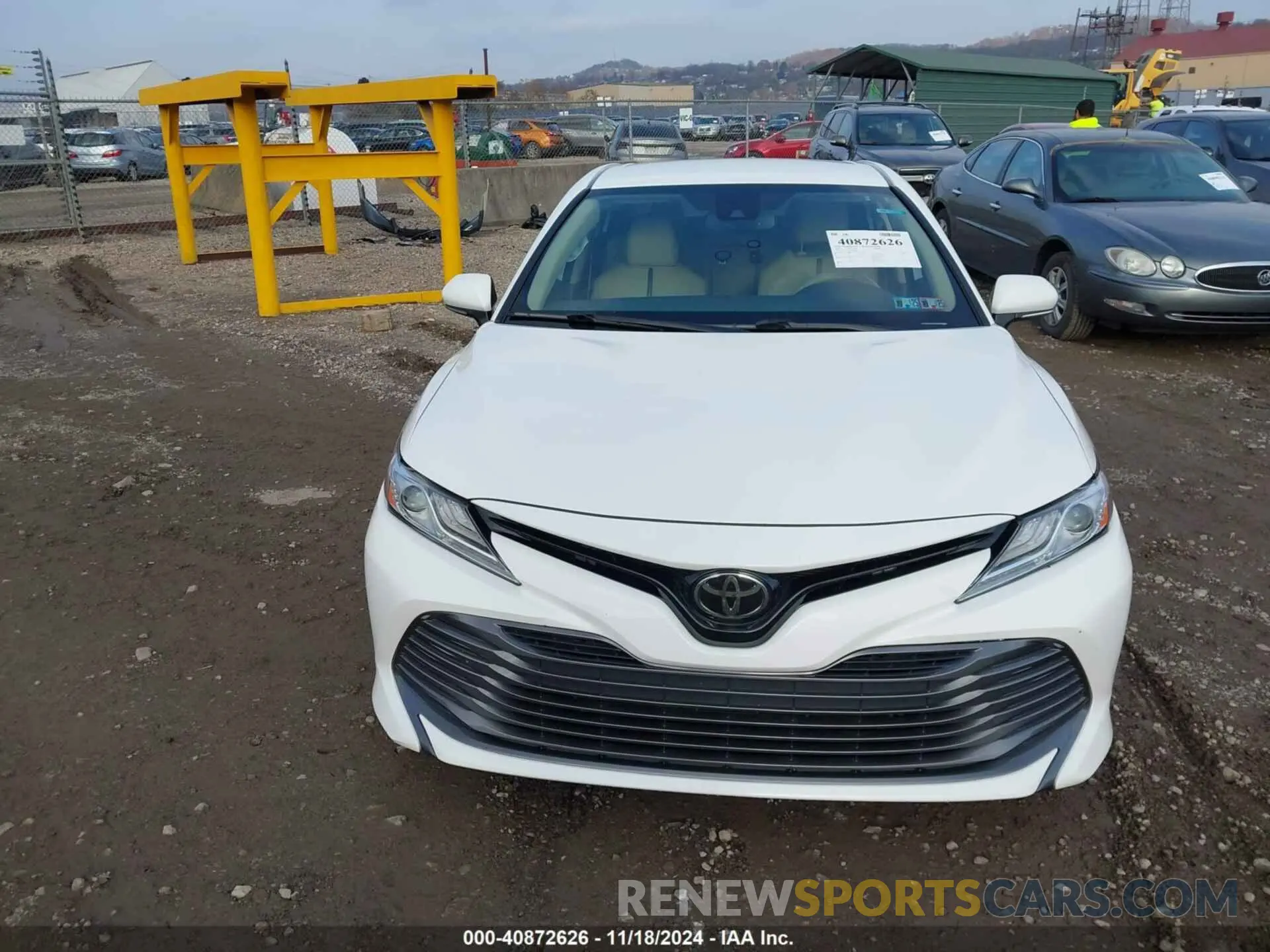13 Photograph of a damaged car 4T1F11AKXLU886883 TOYOTA CAMRY 2020