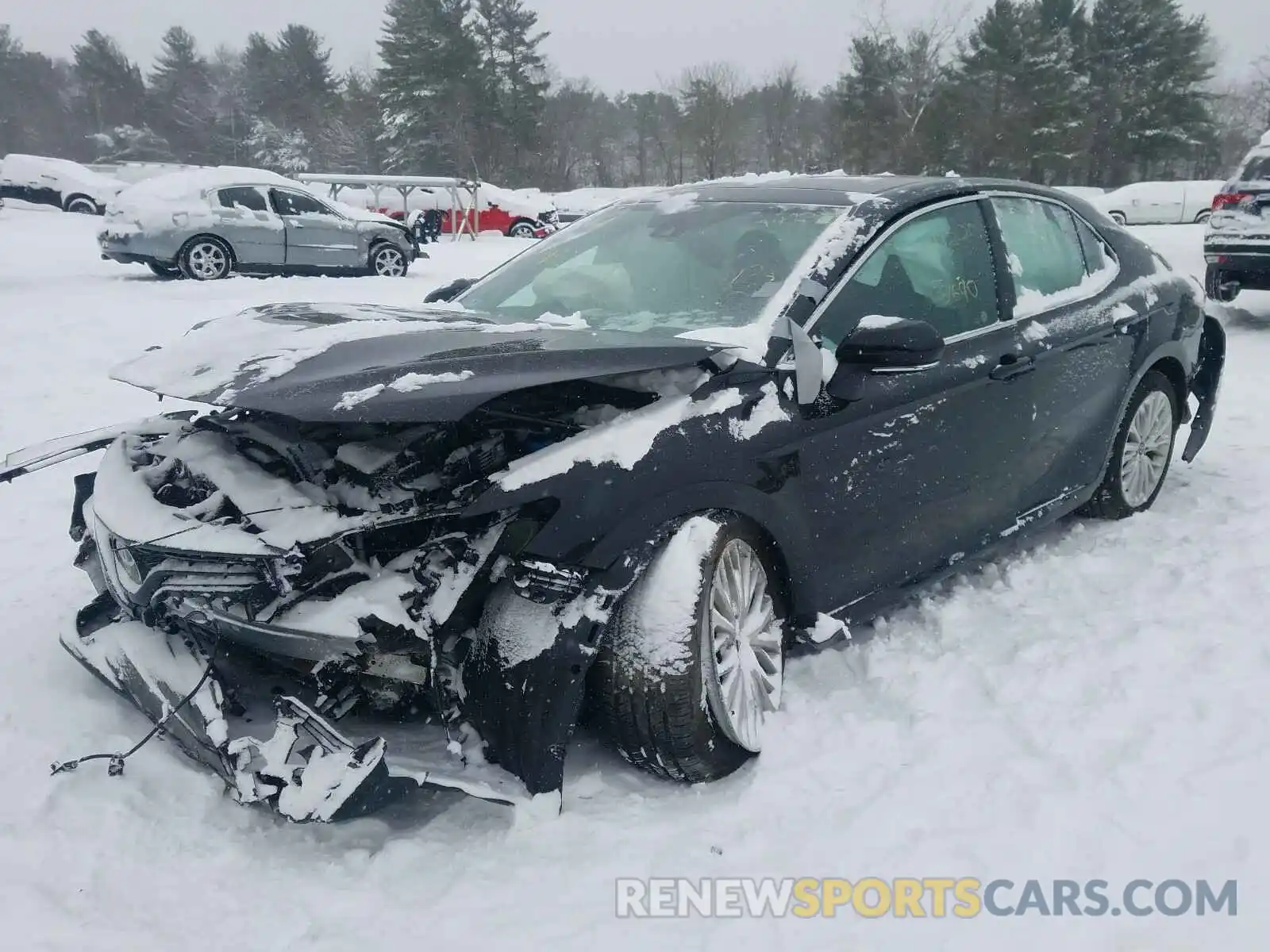 2 Photograph of a damaged car 4T1F11BK7LU010481 TOYOTA CAMRY 2020