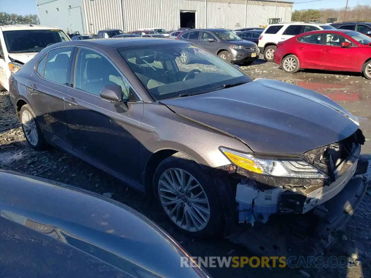 4 Photograph of a damaged car 4T1F11BKXLU001225 TOYOTA CAMRY 2020