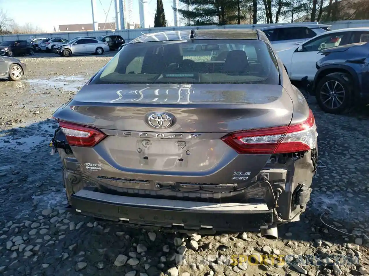 6 Photograph of a damaged car 4T1F11BKXLU001225 TOYOTA CAMRY 2020