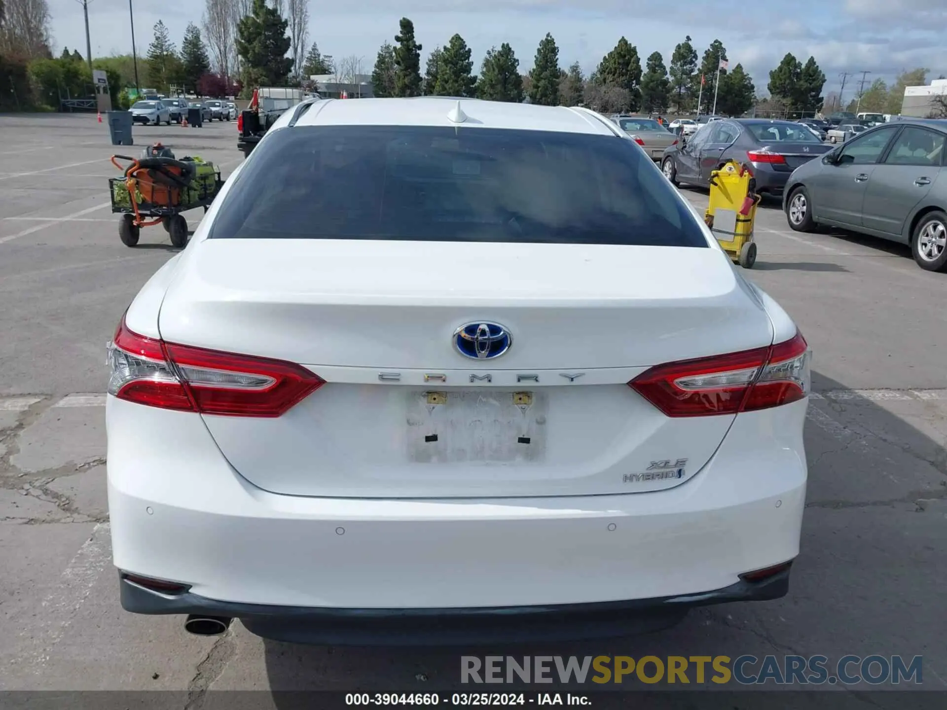 16 Photograph of a damaged car 4T1F31AK1LU019270 TOYOTA CAMRY 2020