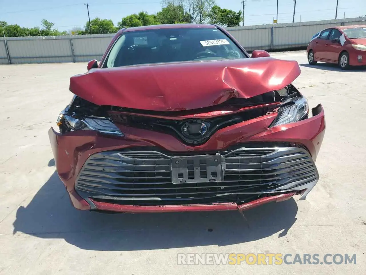 5 Photograph of a damaged car 4T1F31AK3LU012384 TOYOTA CAMRY 2020
