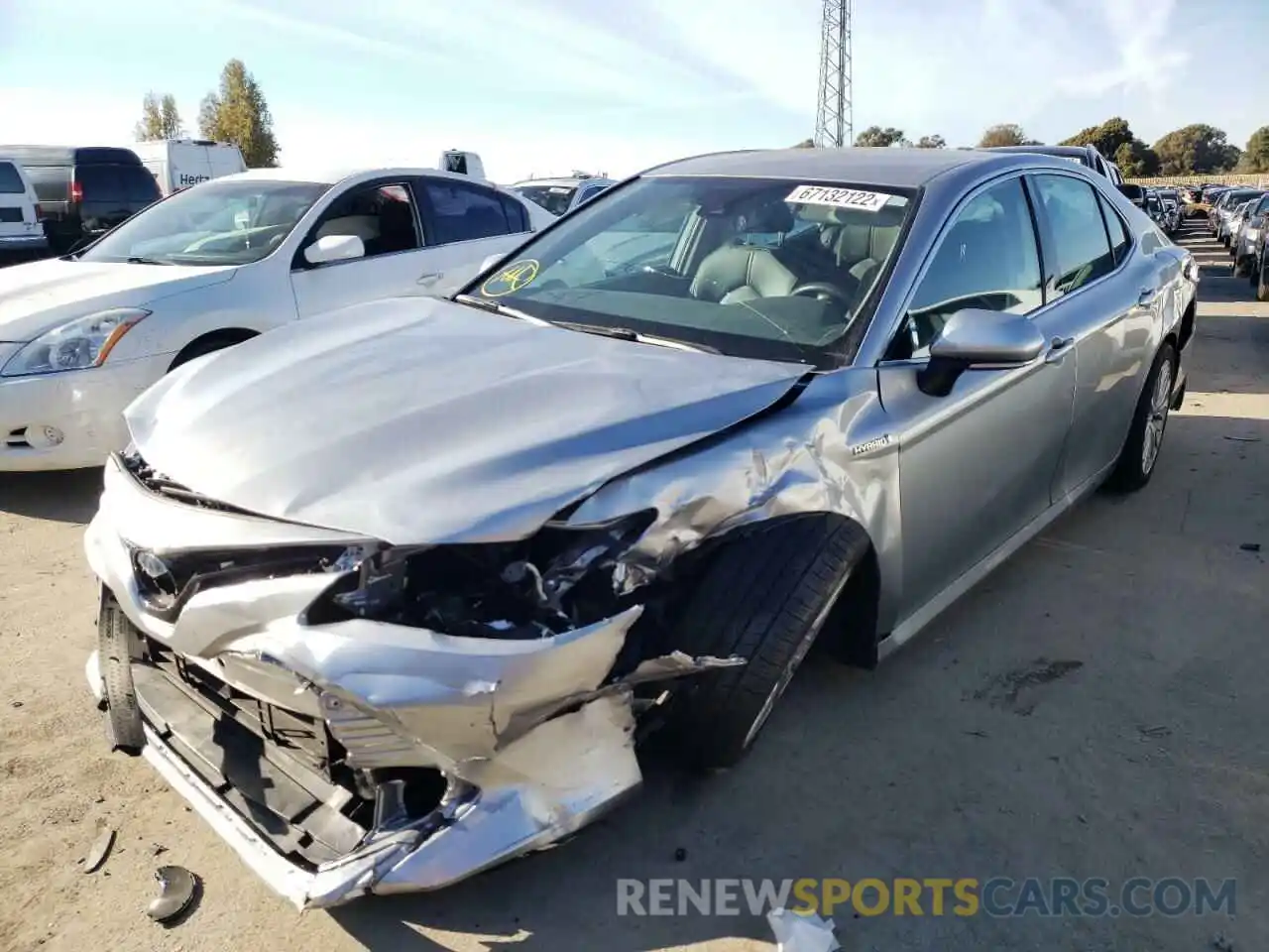 2 Photograph of a damaged car 4T1F31AK3LU522976 TOYOTA CAMRY 2020