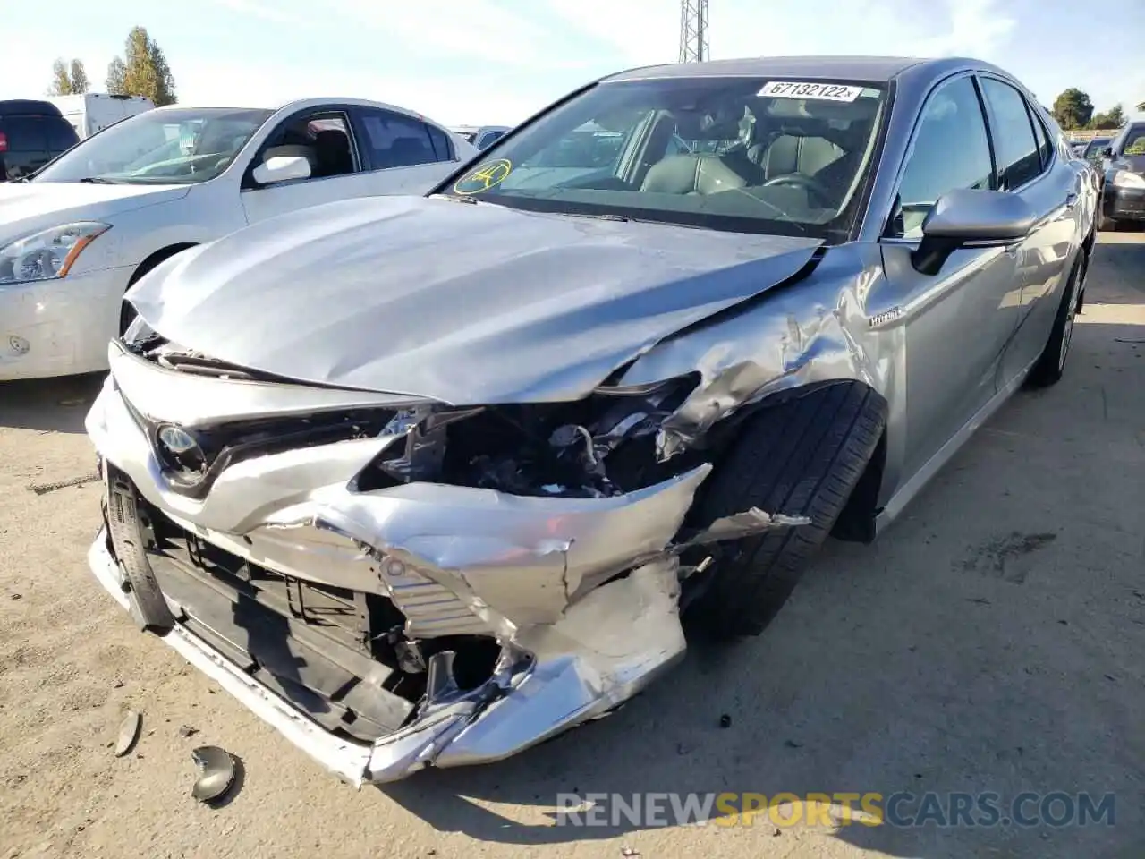 9 Photograph of a damaged car 4T1F31AK3LU522976 TOYOTA CAMRY 2020