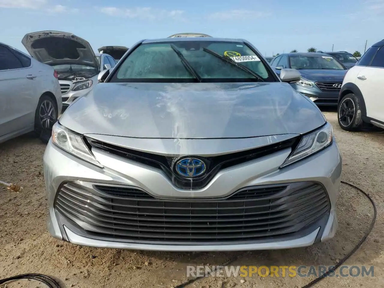 5 Photograph of a damaged car 4T1F31AK3LU525134 TOYOTA CAMRY 2020