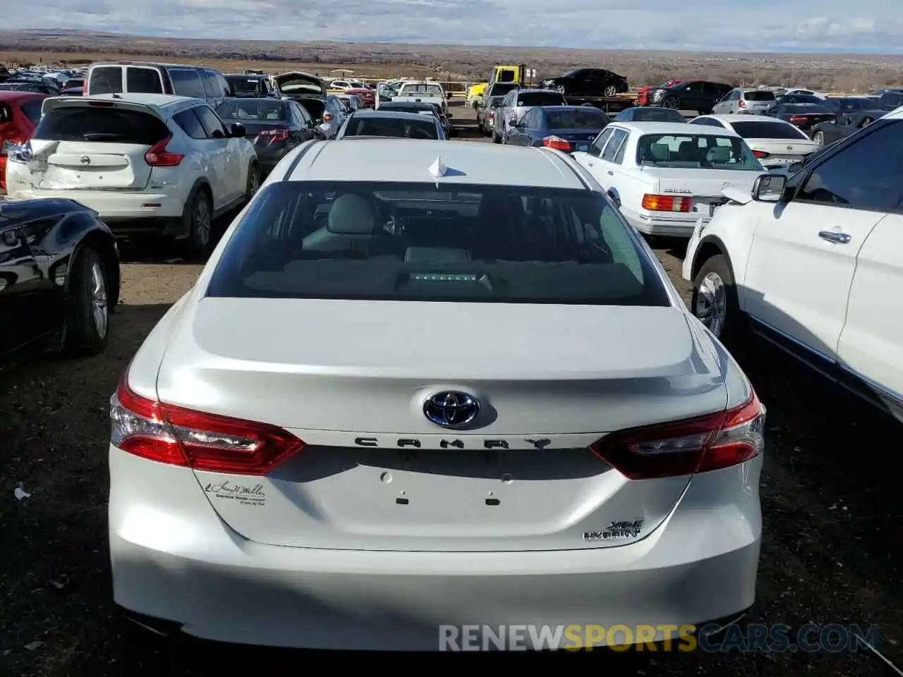 6 Photograph of a damaged car 4T1F31AK3LU536053 TOYOTA CAMRY 2020