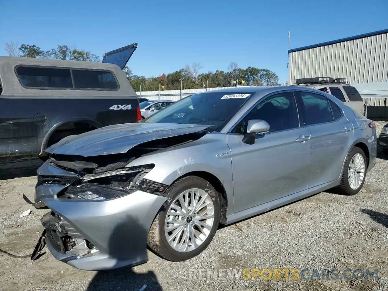 1 Photograph of a damaged car 4T1F31AK3LU540183 TOYOTA CAMRY 2020