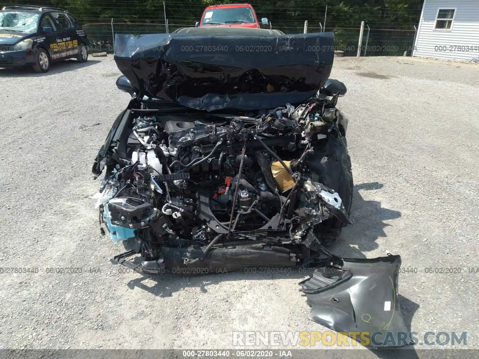 6 Photograph of a damaged car 4T1F31AK4LU009512 TOYOTA CAMRY 2020